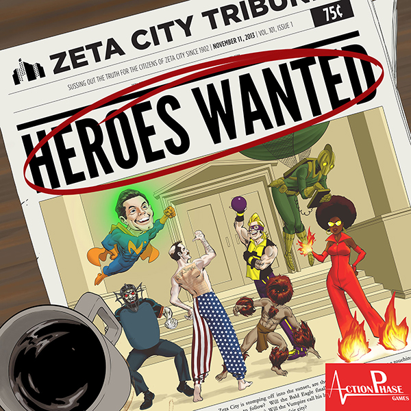 Heroes Wanted – A New Kickstarter Project featuring some familiar faces